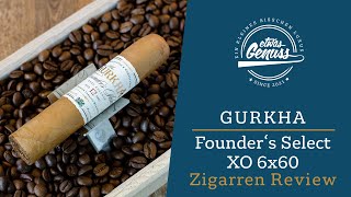 Leider ein Totalausfall  Gurkha Founders Select XO 6x60 Zigarren Review [upl. by Hsirrehc]