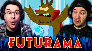 FUTURAMA Season 6 Episode 11 REACTION  Lrrreconcilable Ndndifferences [upl. by Sclater]