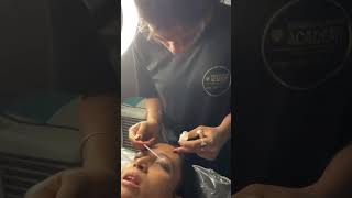 Eye Lashlift and tint in ayesha salon and academy eyelashes ytshorts shortvideo eyelashlift [upl. by Casmey672]