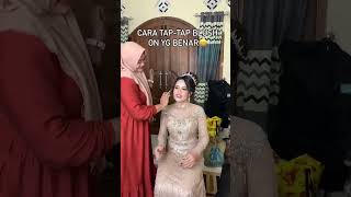 KETIKA KETEMU PENGANTIN SEFREKUENSI 😅😅 riaspengantin shorts [upl. by Camala]