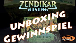 Zendikar Rising  Gift Edition Unboxing  Gewinnspiel  SpielRaum Deutsch [upl. by Ahkeber17]