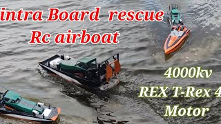 Paano Gumawa Nang Rc Rescue Air Boat With Sintra Board Materials [upl. by Nnaael]