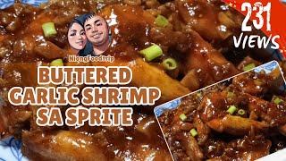 Buttered garlic shrimp leveled up with Sprite [upl. by Eiuqram]