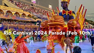 Rio Carnival 2024 Samba School Parade Access Group on Feb 10th [upl. by Nahrut]