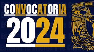 CONVOCATORIA UNAM 2024 [upl. by Aivat]