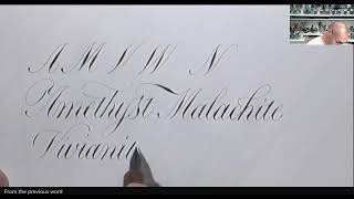 PAScribe Copperplate Script  AMVW N [upl. by Grey]