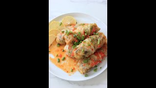 Cabbage Rolls  Dolma Recipe  Aisha’s Cooking [upl. by Victorine639]