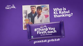 Cadbury Dairy Milk  Lets remember to say ThankYouFirstCoach  Samuel sir  Hindi [upl. by Ynabe]