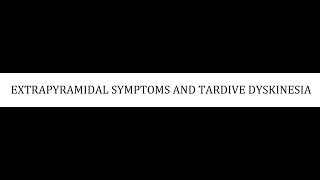 STAHLS  CH 5  PART 5  EXTRAPYRAMIDAL SYMPTOMS AND TARDIVE DYSKINESIA psychiatrypharmacology [upl. by Farmelo323]