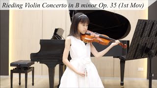 Rieding Violin Concerto in B minor Op 35 1st Mov  AryaViolin [upl. by Daahsar]