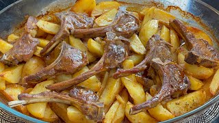 La ricetta preferita da tutti Costolette di agnello con patate al forno [upl. by Whitson]