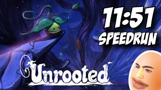 Unrooted Speedrun in 1151  Previous World Record [upl. by Enelam545]