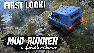 Is Spintires Mudrunner Good With A Wheel [upl. by Osmen135]