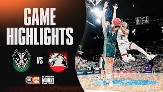 Tasmania JackJumpers vs Illawarra Hawks  Game Highlights  Round 15 NBL24 [upl. by Yenruoj]