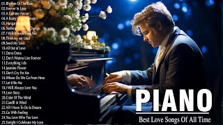 Most Old Beautiful Piano Love Songs 70s 80s 90s  Best Relaxing Instrumental Love Songs Collection [upl. by Gayla]