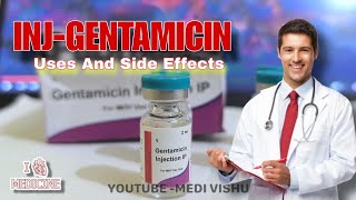 INJGENTAMICININJGENTAMICIN Uses in Hindi Gentamicin [upl. by Theresa]