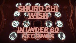 Teleporting To Shuro Chi In 60 Seconds [upl. by Karyn381]