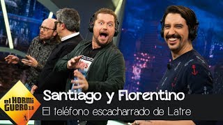 Santiago Segura y Florentino Fernández juegan al teléfono escacharrado de Latre  El Hormiguero 30 [upl. by Amery]