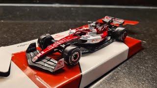 burago 143 alfa romeo c42 f1 2022 bahrain gp valtteri bottas formula 1 diecast model car [upl. by Pirbhai]