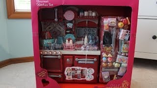 OpeningReview of Our Generation Kitchen Set [upl. by Azer73]