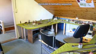 Modelspoorbaan TBM  Uitbreiding Rangeerterrein [upl. by Jemy]