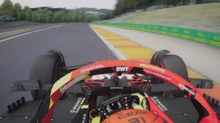 F1 2024 Ocon Onboard SpaFrancorchamps  Assetto Corsa [upl. by Ahsille277]