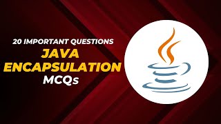 Java Encapsulation MCQs 1 l Top 20 Java Encapsulation Questions and Answers l Javatpoint [upl. by Savanna371]