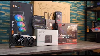 Gaming PC building 750 Ryzen 5 7600X \ RX 6600 XT \ B650E Build 003 [upl. by Salene76]