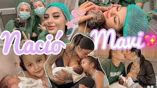 🤱🏻🏩 NACIMIENTO DE NUESTRA HIJA MARÍA VICTORIA 27092024 💗 Sofi Muñoz [upl. by Aerdnod]