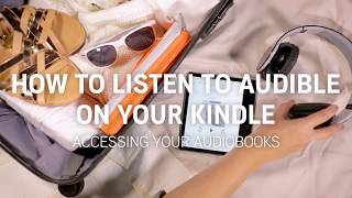 How to Simple Steps to Access and Listen to Audible Audiobooks Using Your Kindle [upl. by Akemit]