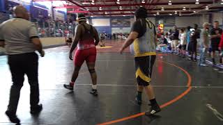 285lbs  Isiaha Hartman Caesar  Berkshire WC vs Tyrek Williams  Brick Road WC  71418 [upl. by Aihtela868]