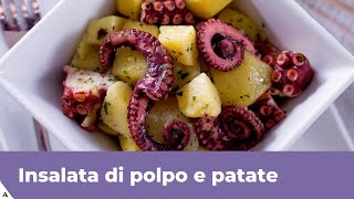 INSALATA DI POLPO E PATATE [upl. by Morrie207]