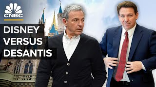 Disney Vs DeSantis Why Florida’s Governor Took On America’s Media Giant [upl. by Lindberg22]