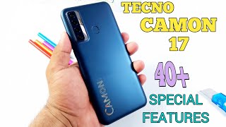 Tecno Camon 17 Tips amp Tricks  40 Special Features [upl. by Stormi]