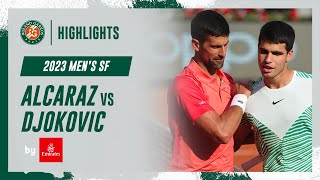 Djokovic vs Alcaraz Semifinal Highlights  RolandGarros 2023 [upl. by Amadeus]