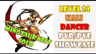 Dragon Nest SEA  Level 24 KaliDancer Minotaur Nest Solo No Deaths [upl. by Hildie556]