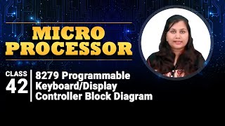 8279 Programmable Keyboard  Display Controller Block Diagram  Microprocessors [upl. by Mendelson]