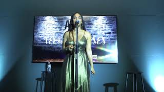 TEEDRA MOSES PERFORMS BACKSTROKE ACAPELLA  AMARU DON TV [upl. by Koo]