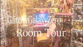 GlitchyGalaxyZero Room Tour Animemaximalist [upl. by Nirual967]