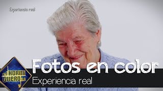 La emocionante experiencia real de unos abuelos al recordar su vida a todo color  El Hormiguero 30 [upl. by Catton]