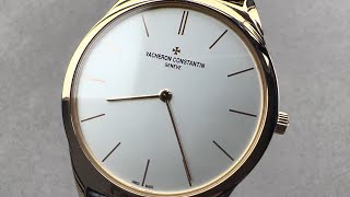 Vacheron Constantin Historiques Ultra Thin 33155000R9588 Vacheron Constantin Watch Review [upl. by Wes]