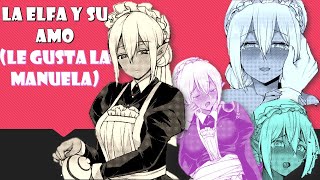 La ELFA y su amo Le gusta la MANUELA Isekai Romcom Manga h recap [upl. by Kirch]