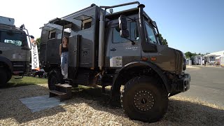 Das geländegängigste Wohnmobil der Welt Actionmobil Atacama 4000 Unimog 2023 Kann alles Überall [upl. by Danczyk]