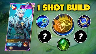 NEW GATOTKACA 1 SHOT BUILD 2023  wtf dmg [upl. by Lynde108]