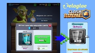 JACHETE LE SORT DE CLONAGE  Clash Royale [upl. by Learsiy]