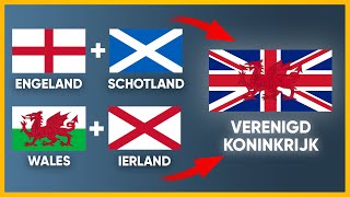 TOP 10 BIJZONDERE EUROPESE VLAGGEN 🇪🇺 [upl. by Uolymme447]