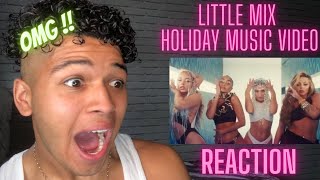 Little Mix quotHolidayquot Music Video REACTION  Jordan Smithy [upl. by Sirrah]