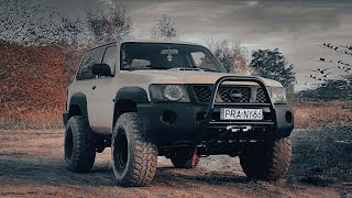 Nissan Patrol Gu4 m57 podjazd i zjazd [upl. by Nylirak192]