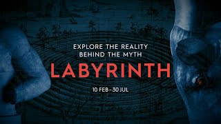 Labyrinth Knossos Myth amp Reality exhibition trailer 2023 exhibition [upl. by Okihsoy]