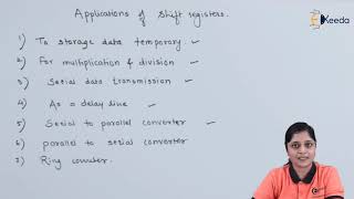 Application of Shift Registers  Sequential Logic Circuit  Digital Circuit Design in EXTC [upl. by Drake]